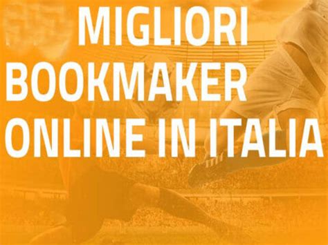 bookmaker italiani.